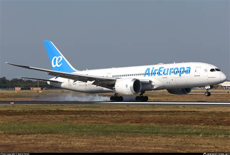 Ec Mih Air Europa Boeing Dreamliner Photo By Mario Ferioli Id