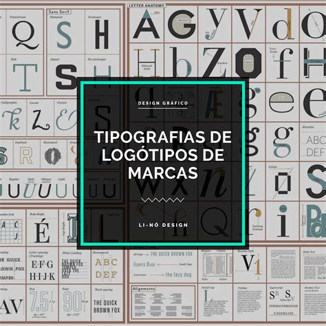 Tipografias de logótipos de marcas Li Nó Design Agência Design