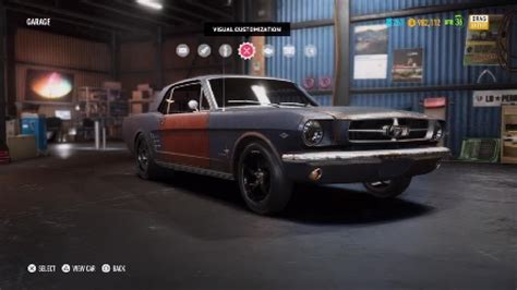 Need For Speed Payback Derelict Car Ford Mustang 1965 Youtube