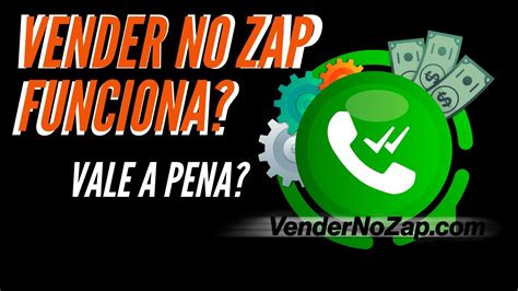 Vender No Zap Funciona Video YouTube