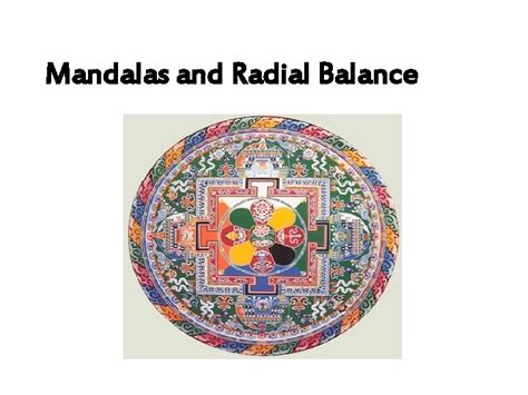 Mandalas and Radial Balance Mandala The Term mandala