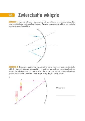 Page To Jest Fizyka Klasa Semestr Zwierciad A Wkl S E