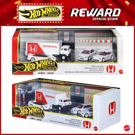 Mattel Hot Wheels Premium Collector Box Set Yokohama ADVAN S