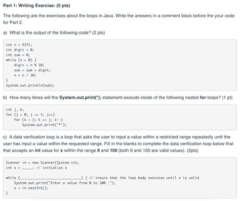 C Programming Loop Exercises With Solutions Exercise Poster