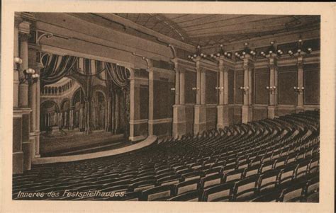 Bayreuth Festival Theater Bavaria Germany Postcard