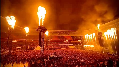 Rammstein Sonne Lyon Groupama Stadium Youtube