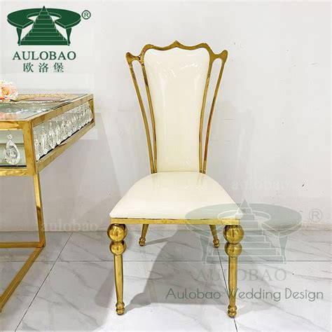 High Back Golden Modern Dining Chair Aulobao Dining Chairs Modern