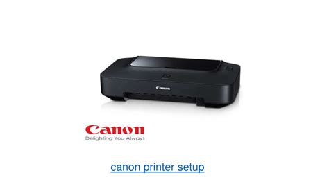 canon printer setup