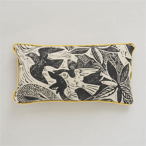 Flying Doves Cushion By Mark Hearld Sessions And Co