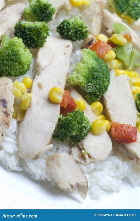 Grilled Chicken Breast White Meat Stock Image - Image of healthy, corn: 3854263