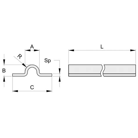 Rails Demi Rond Visser Non Perc S Inox Fa Avec Bricometal