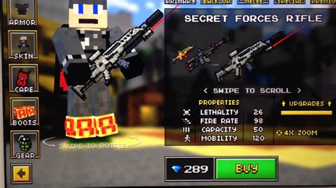 How Much Secret Forces Rifle Pixel Gun D Youtube