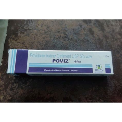 5 Povidone Iodine Ointment USP Packaging Size 15g At Rs 270 Box In