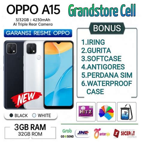 Jual OPPO A15 RAM 3 32 GB OPPO A 15 RAM 2 32 GB GARANSI RESMI OPPO