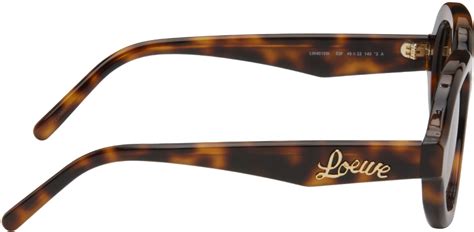 Loewe Tortoiseshell Round Sunglasses Loewe