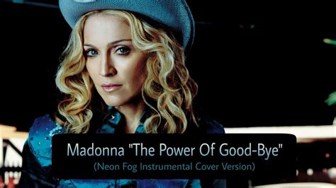 Madonna The Power Of Good Bye Piano Instrumental Neon Fog Cover