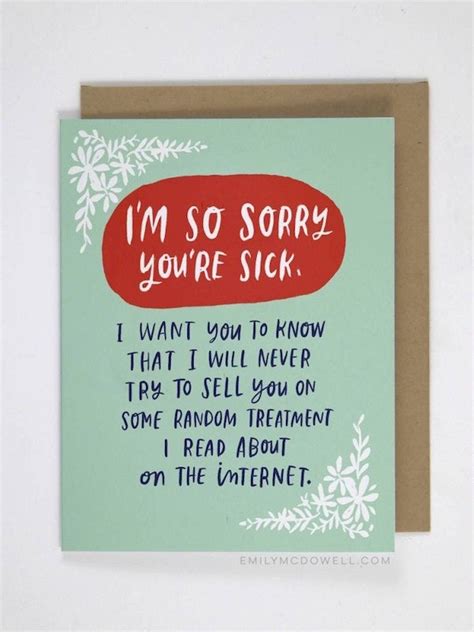 These Honest Greeting Cards Make It Easier To Comfort Sick Loved Ones Photos