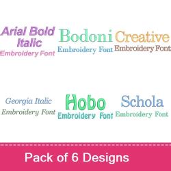 Creative Top Embroidery Font Bundle Embroidery Fonts | AnnTheGran.com