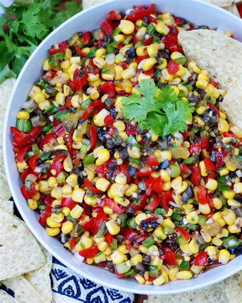 Green Chile Corn Salsa Dip Southern Discourse