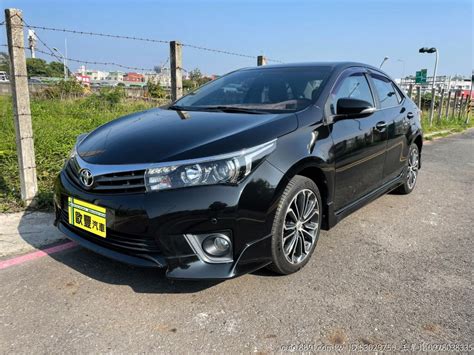 Toyota S Corolla Altis 100％強力過件 20歲雙證件就可辦理 當日審核過件 隔日即可交車