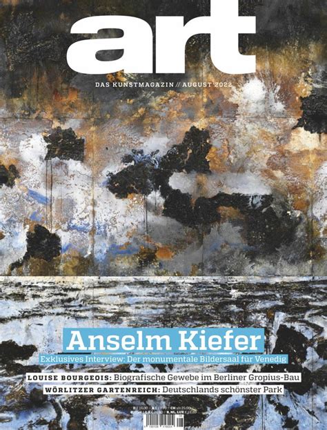 Art Magazin 08 2022 Digital DiscountMags Ca