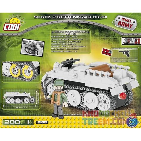 Cobi X P H Nh Ki U Lego Military Army Sd Kfz Kettenkrad Hk