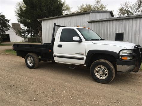 2002 Chevy 2500 Hd 4x4 Duramax Flatbed Nex Tech Classifieds