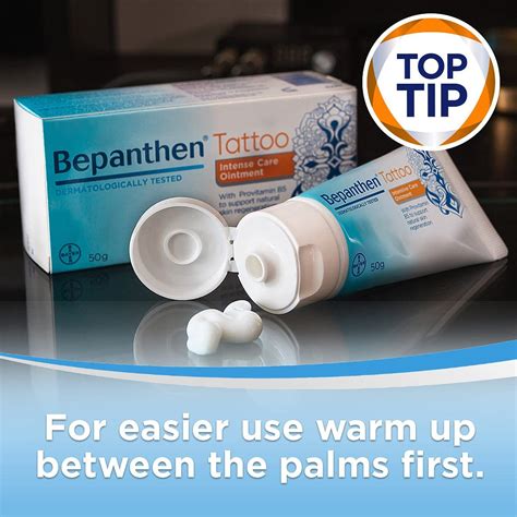 Bepanthen Tattoo Intense Care Ointment Formulated With Provitamin B5