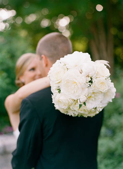 White Rose Bridal Bouquet - Elizabeth Anne Designs: The Wedding Blog