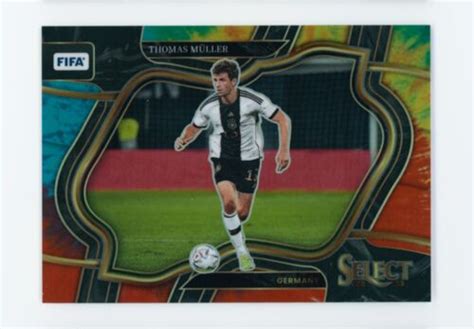 2022 23 Thomas Muller Panini Select Field Level Tie Dye Prizm Germany