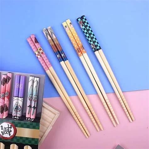 Demon Slayer Chopsticks Kimetsu No Yaiba Nezuko Kamado Tanjirou Merch