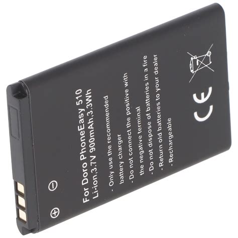 Batterie Pour Doro PhoneEasy 510 Batterie DBC 800A DBC 800B Doro