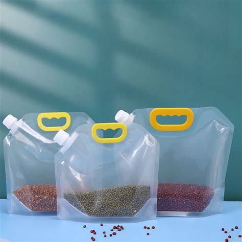 1Pcs Sealed Storage Bag Rice Packaging Bag Grains Moisture Proof Insect