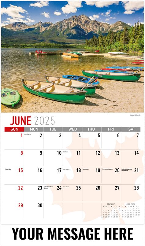 Scenes of Canada - 2025 Promotional Calendar