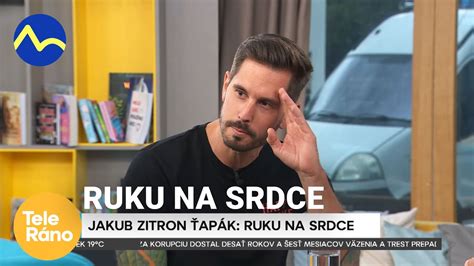 Ruku na srdce názov nového stand up od Jakub Zitron Ťapák Teleráno