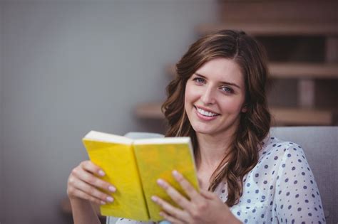 Premium Photo Beautiful Woman Reading A Book