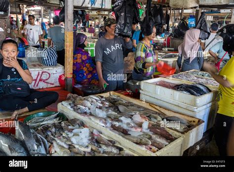 Bali Indonesia Jimbaran Fish Market Stock Photo Royalty Free Image