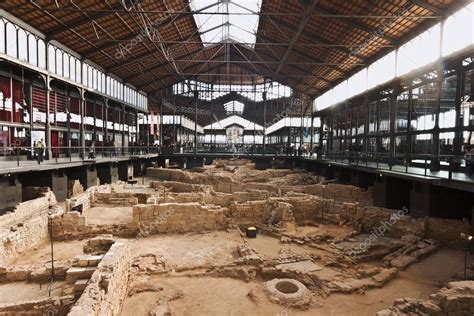 El Born Market Cultural Centre Barcelona Stock Editorial Photo