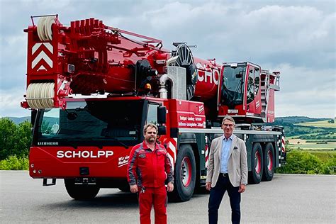 Unser Neuer Ist Da Ein Ltm Scholpp Kran Transport Gmbh