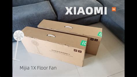 Xiaomi Mijia 1X DC Smart Floor Fan Unboxing Smartmi Floor Fan