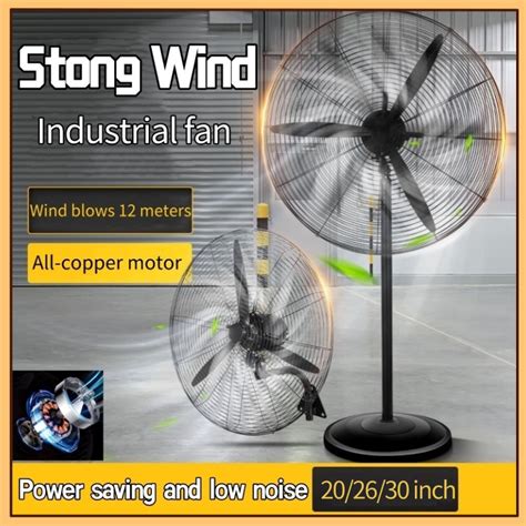 Industrial Fan Kipas Berdiri 20 26 30 Inches Electric Fan 3rd Gear