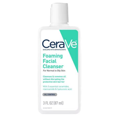 Cerave Foaming Facial Cleanser For Normal To Oily Skin Has A Unique