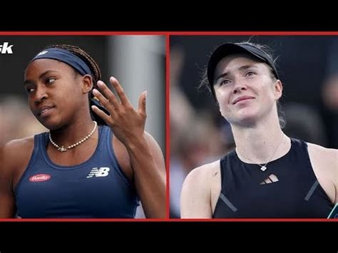 Coco Gauff Vs Elina Svitolina Auckland Classic Final Extended