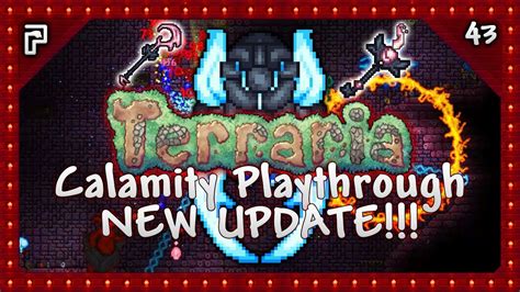 🌳 New Update New Dungeon Boss And Weapons Terraria 135 Calamity Mod