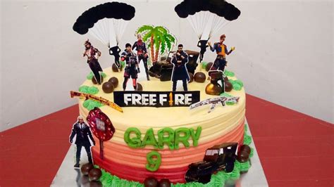 Free Fire Cake Design For Birthday Youtube