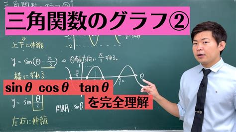 【基礎編】三角関数のグラフをマスターしよう！② Youtube