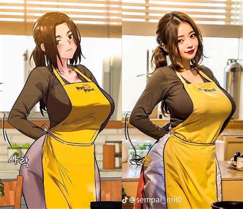 Ai art of a realistic best milf Manhwa 里番 Truyen Hentai