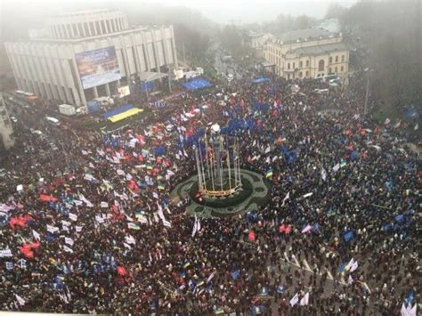 Как начинался Евромайдан - УНИАН Фоторепортаж