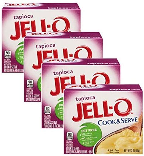 Jell O Tapioca Pudding 24 Pouch Pack Of 12 Away From 44 Off