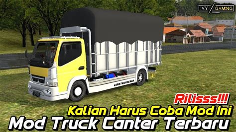 Rilis Mod Truck Canter Terbaru Cobain Ges Youtube